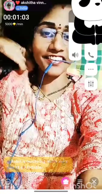 Akshitha chamet girl show