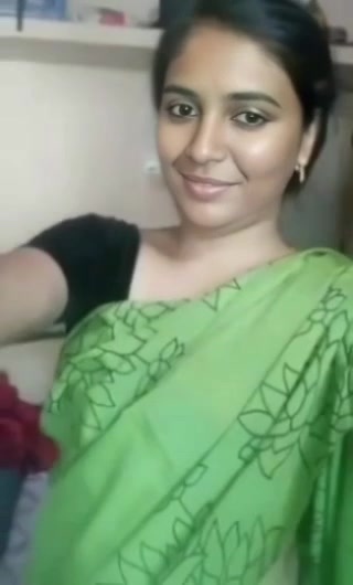 Gouthami Reddy Manthena hot green saree removing blouse & bra nude boobs & pussy