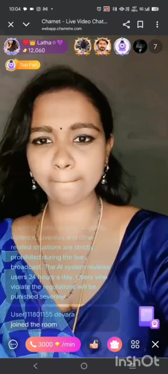 Latha telugu chamet girl show