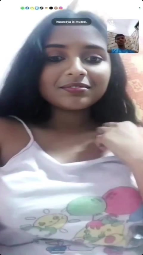 Gouthami Reddy Manthena showing hot sexy boobs in video call ????????????