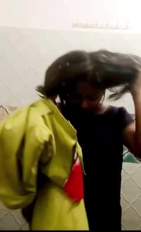 Gouthami Reddy Manthena bathroom video xxx removing Black bra showing boobs