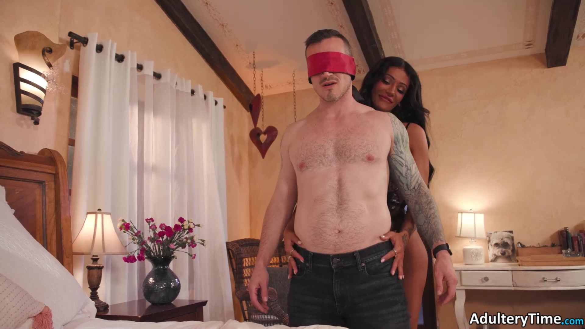 Derek Kage Has Threesome With Haven Rose And Trans Victoria Grant