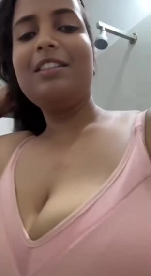 Gouthami reddy manthena removing bra showing her Big milky boobs in bathroom vid