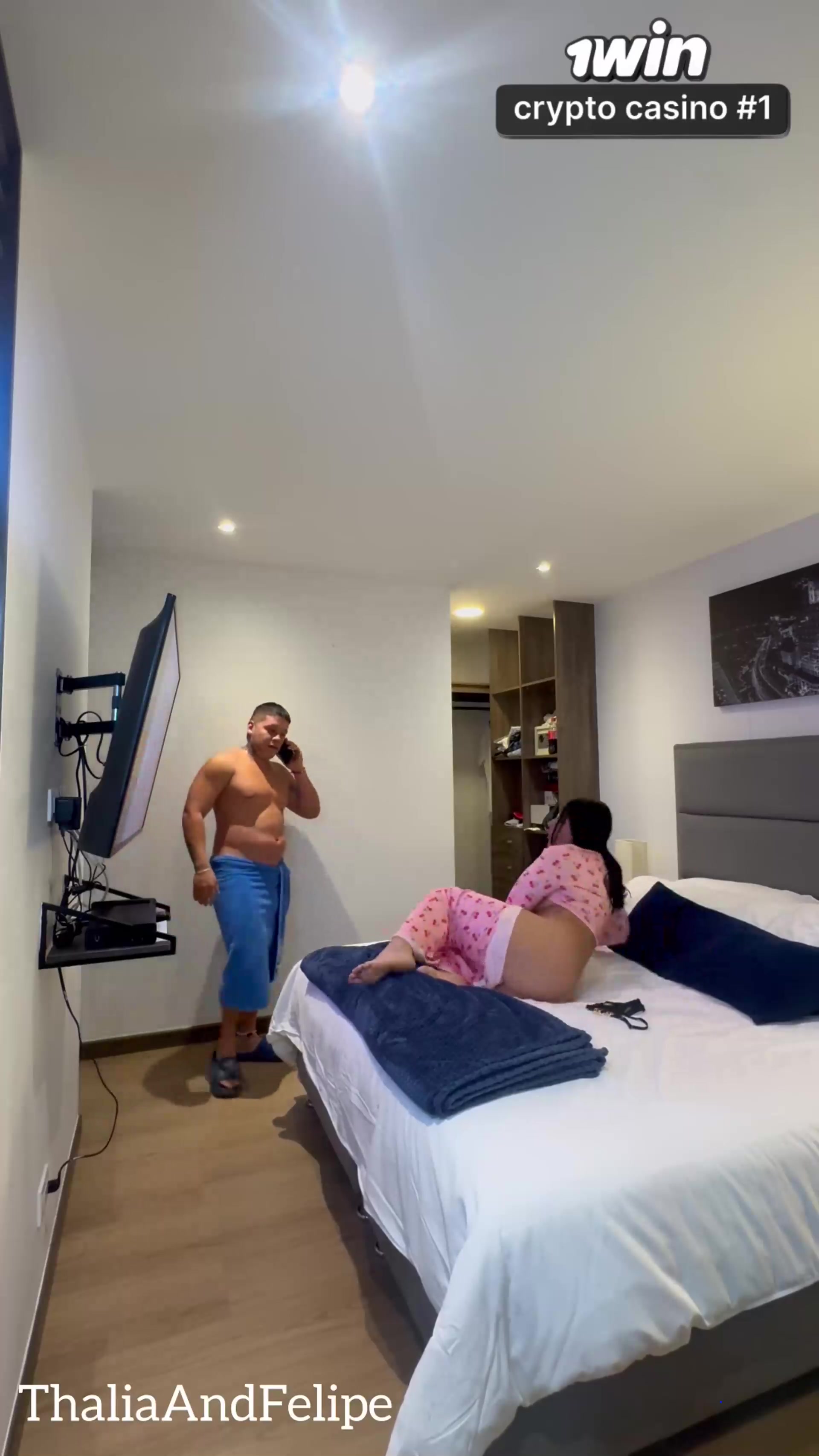 Caught young duo having hook-up at home by parents - hottest XXX!