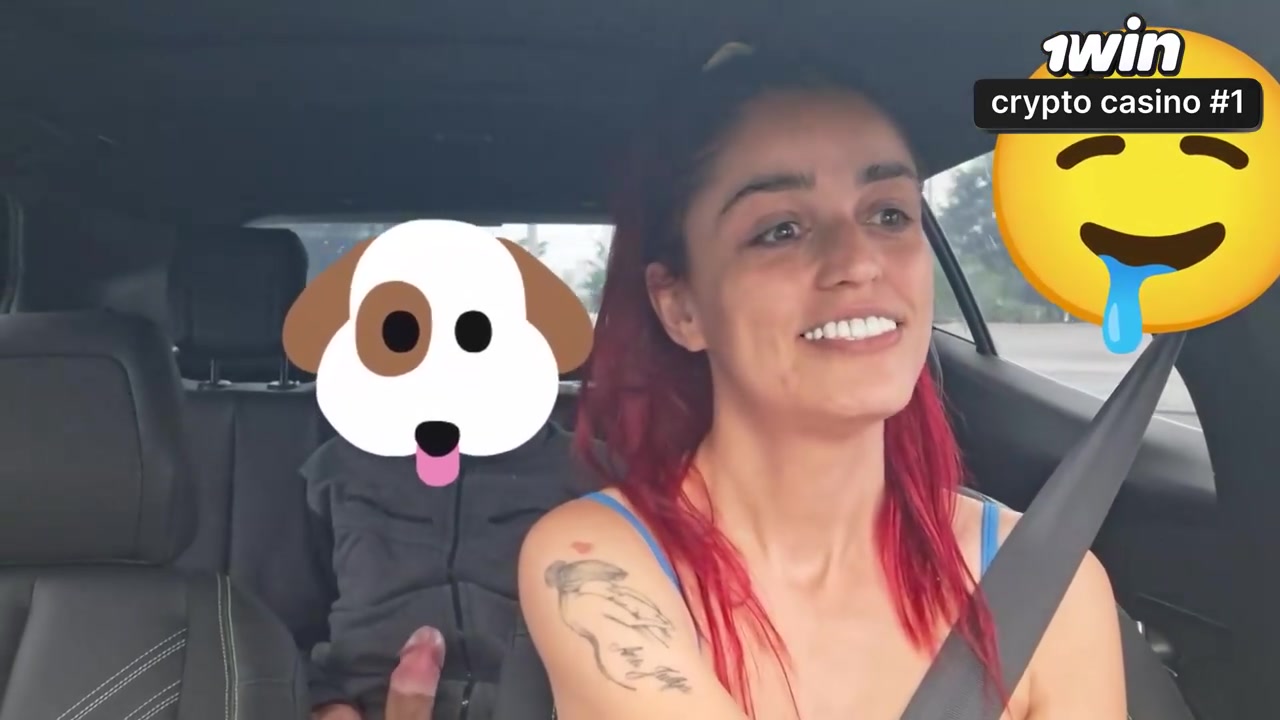 Wild app driver sees car hook-up with Brazil mega-slut and her deepthroat blowag