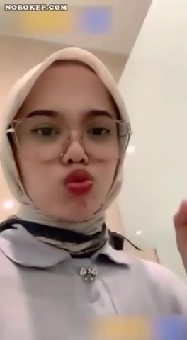 Hijab Girl In Public Place