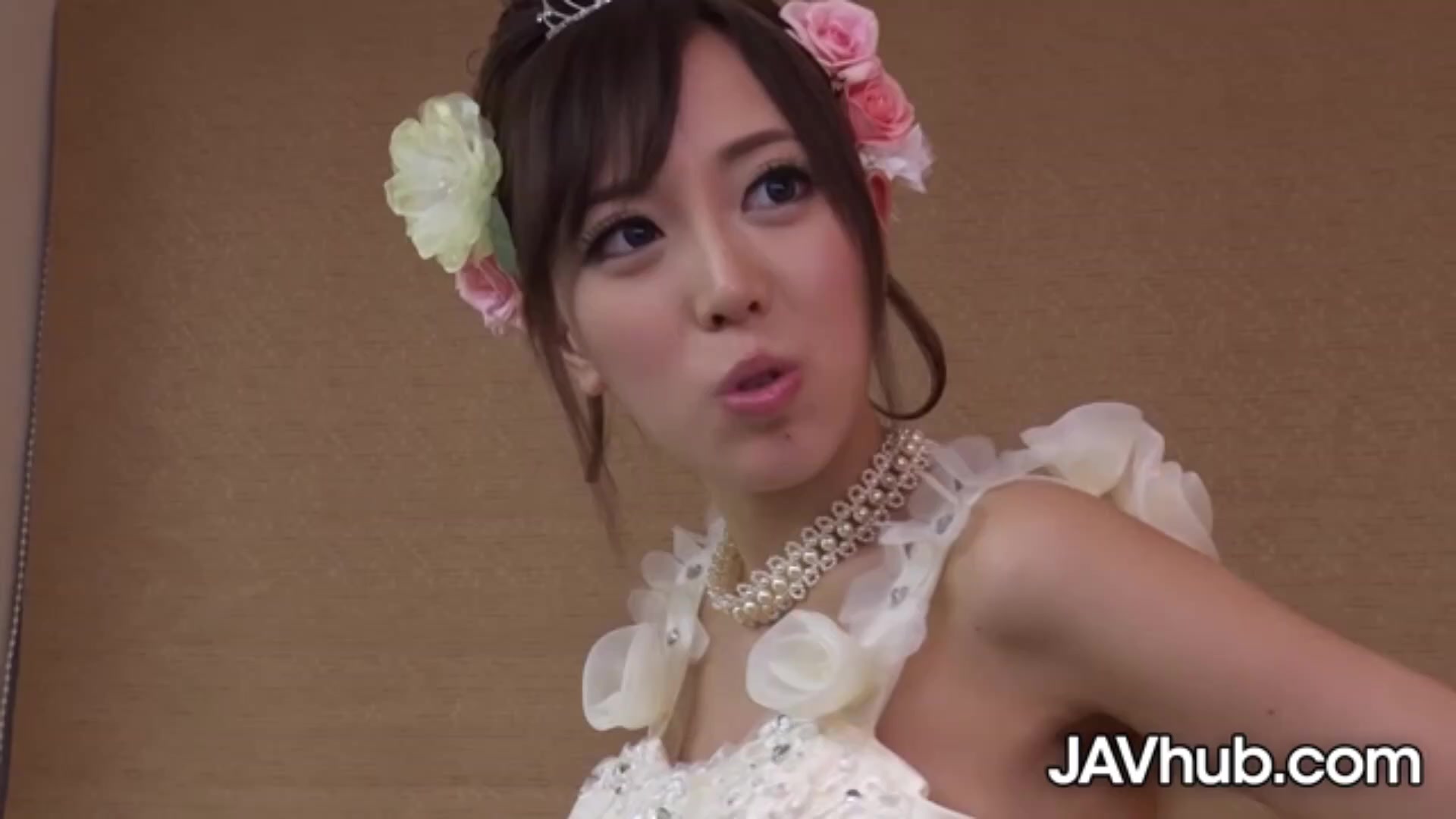 Horny Shiori Ends up in a Threesome before her big day