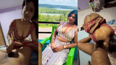 Shararti Bhabhi Saree Devar Bj