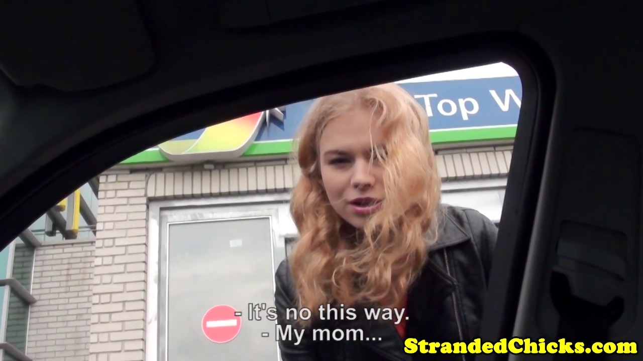 Blonde Euro has small boobs and loves a good fuck