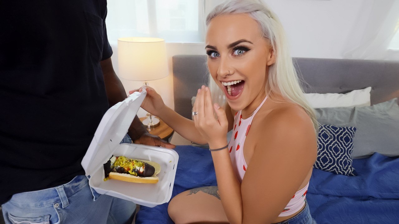 Reality Kings: Indica Monroe Is Making Special A Hot Dog Review On XPORN