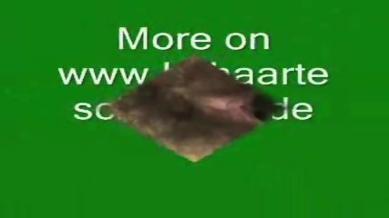 German Hairy Bitch Plays With Cucumber