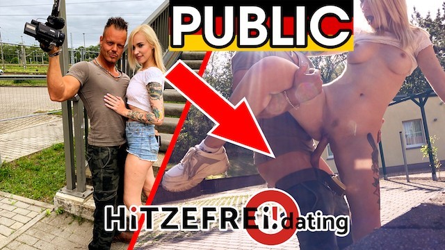 HITZEFREI.dating CAUGHT by POLICE: Blonde Teen Girl Fucked PUBLIC (Arteya)