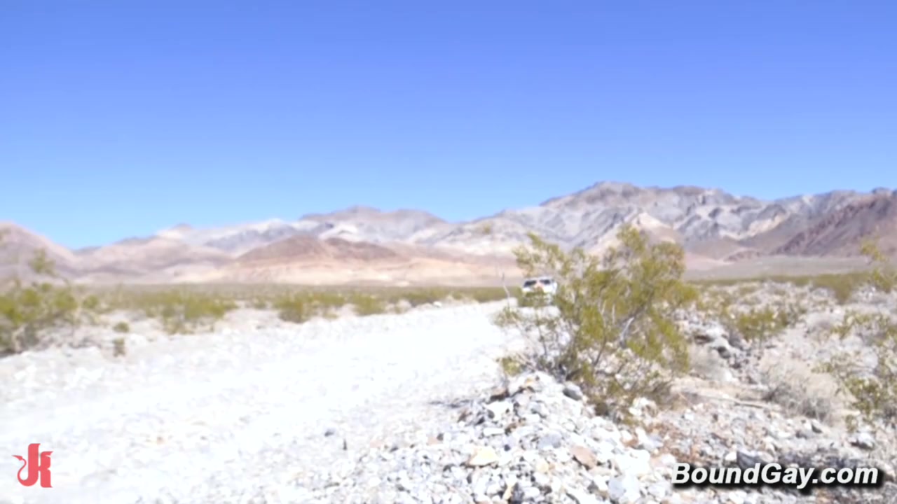 Jack Hunter Desert Bondage Edging Ruins With Tony Orlando and Sebastian Keys Outdoors