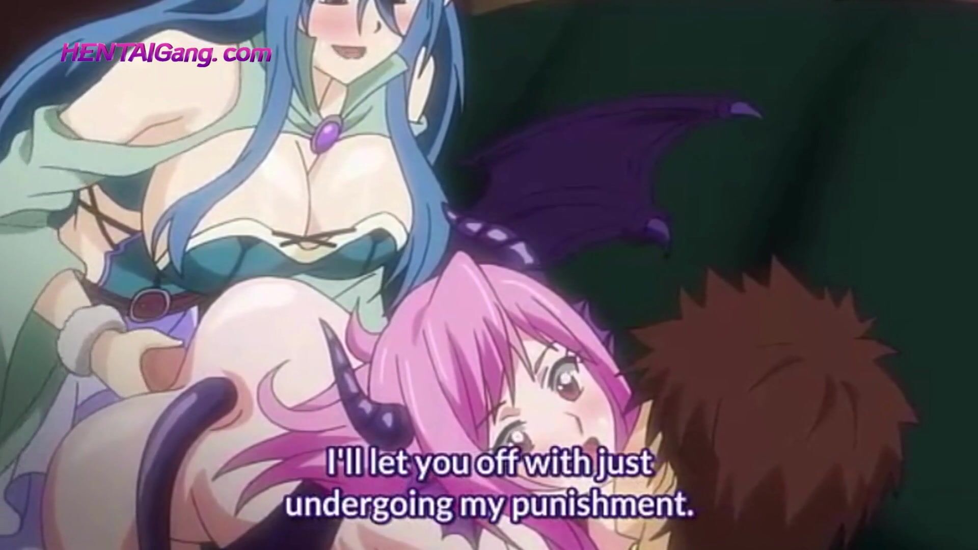 ◆ Busty Succubus Gets Fucked Intense with Double Penetration & Deep Creampie