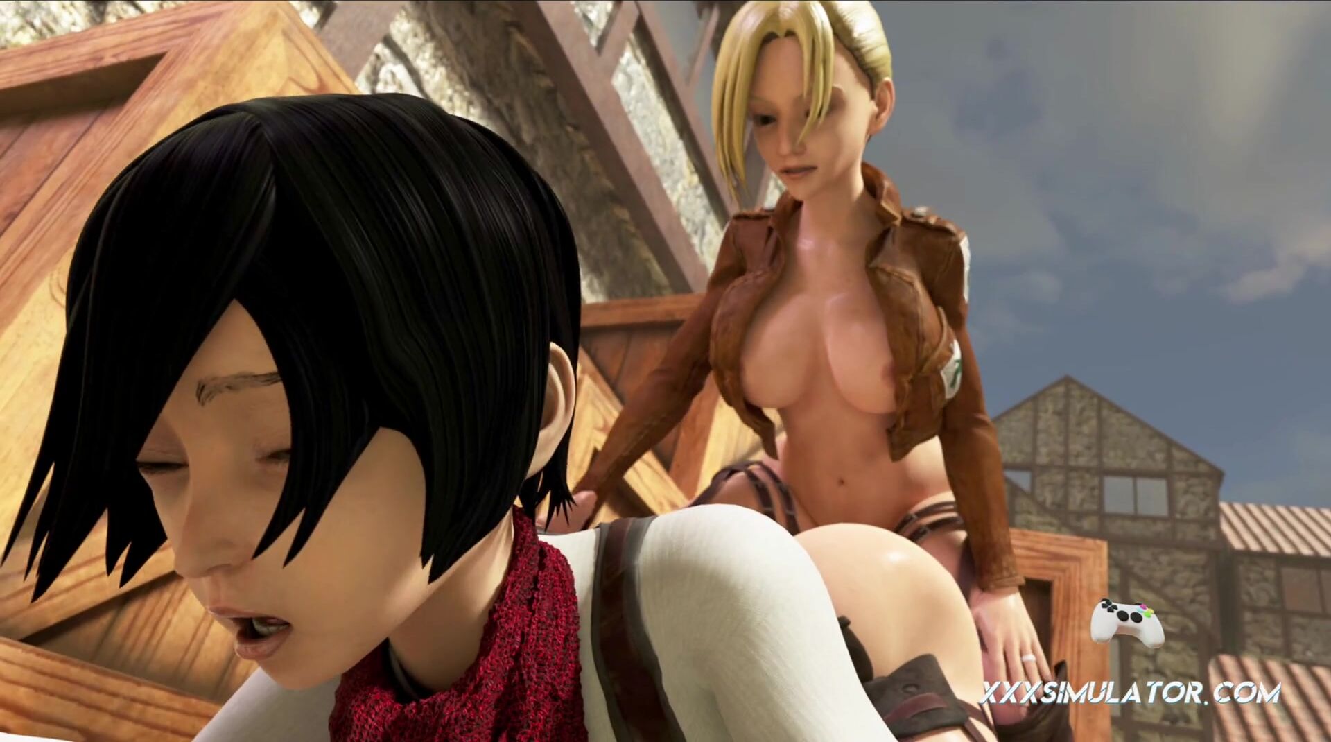 FUTA Hottie Gets Slammed During 3D Parody & Ends With Creamy Finish