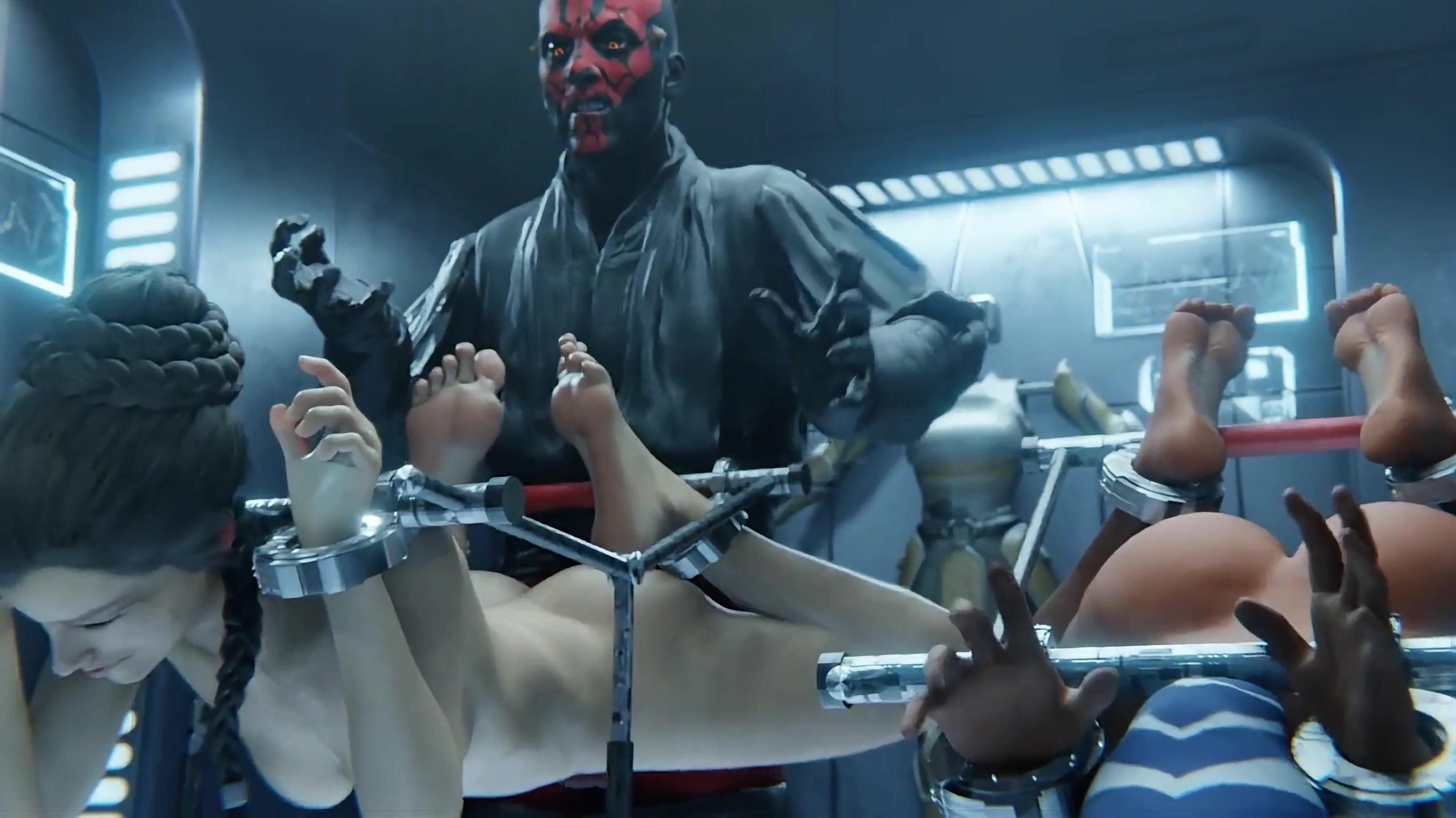 Darth maul is interrogating