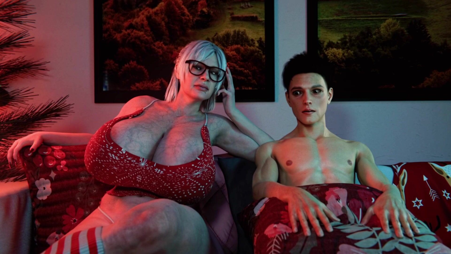 Mature Granny Seduces Virgin Boy with her Huge breasts and Ass (3D Anime) 2026