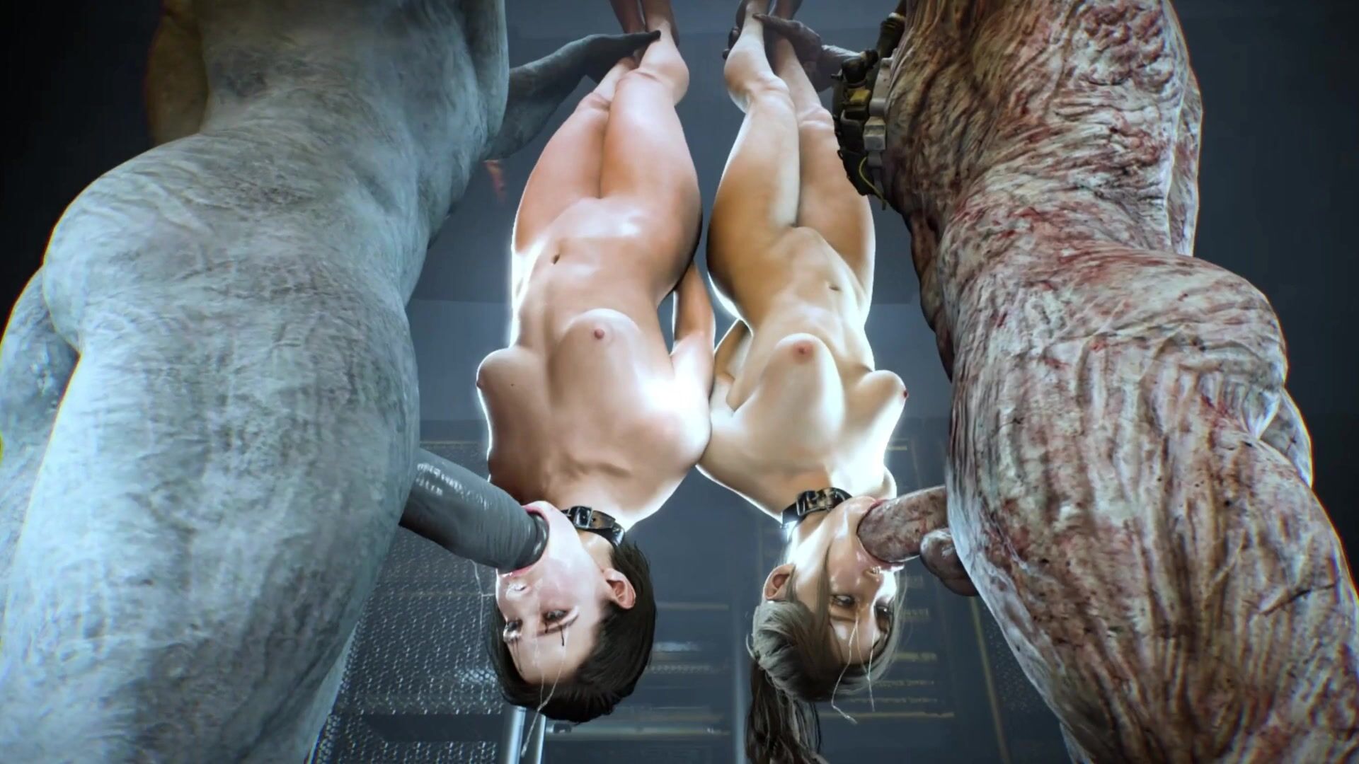 Claire Redfield & Jill Valentine Love it Hard (Realistic 3D Anime) Exclusive