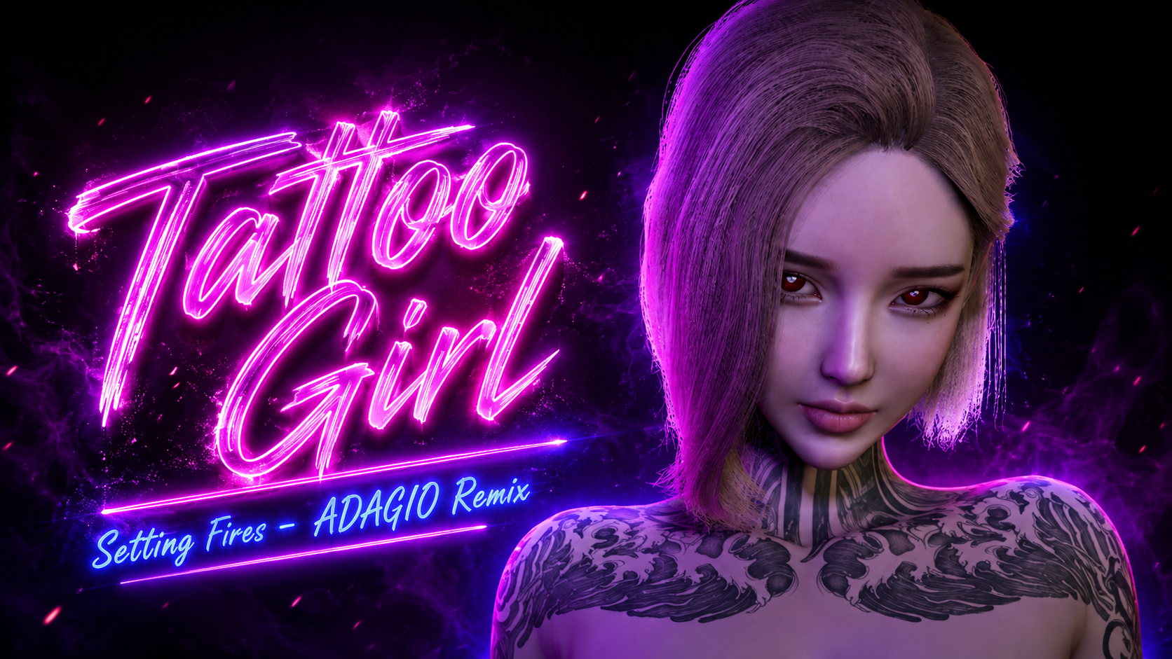 VAM POV - Tattoo Girl & Setting Fires (ADAGIO Remix)