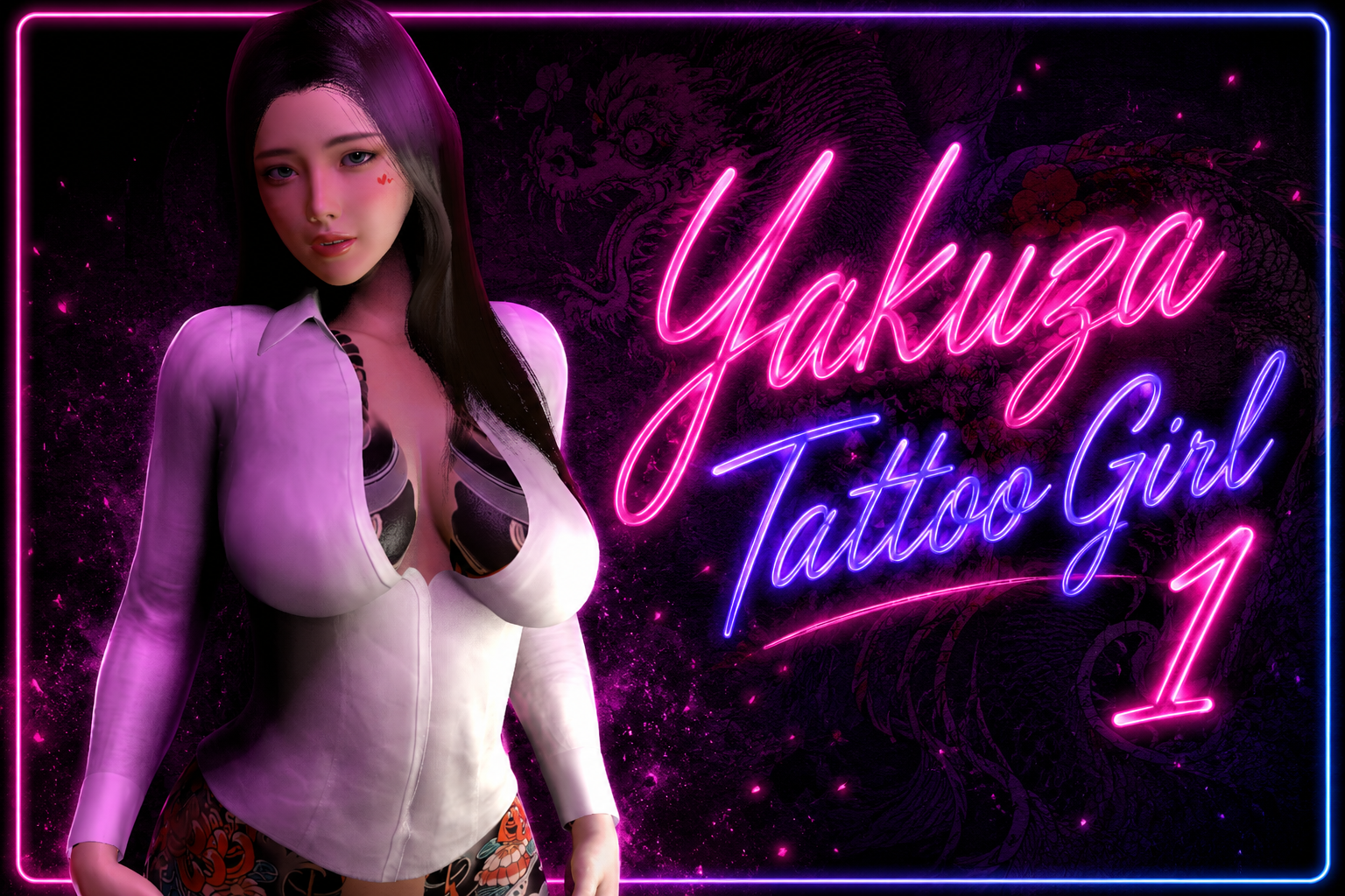 Yakuza Tattoo Girl 1