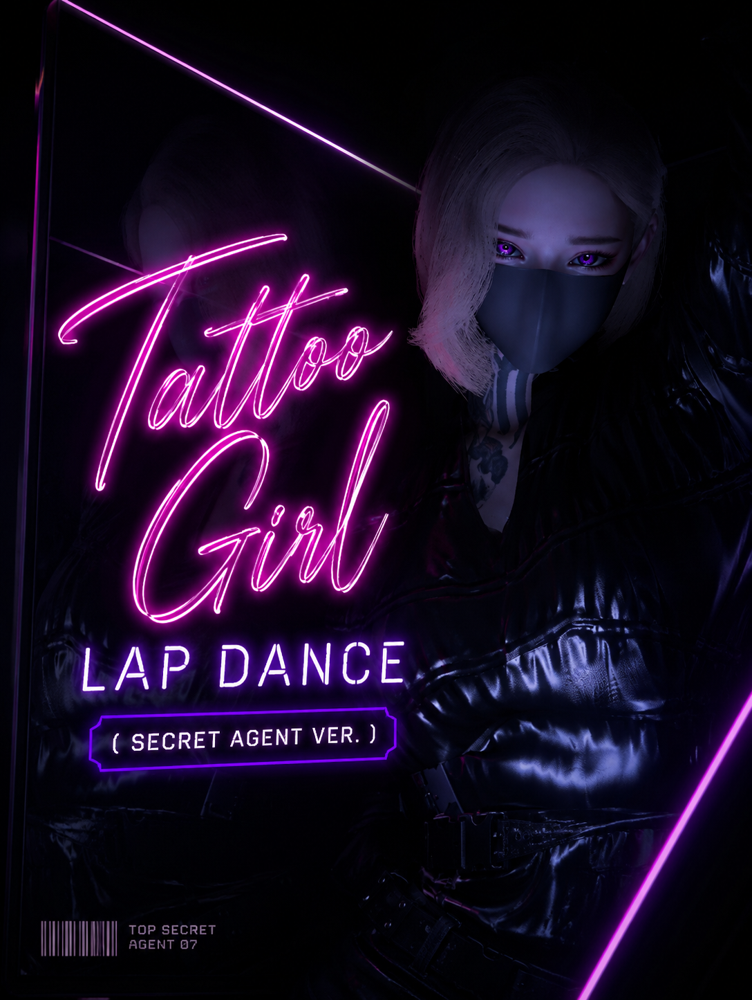 Tattoo Girl Lap Dance (Secret Agent ver.)