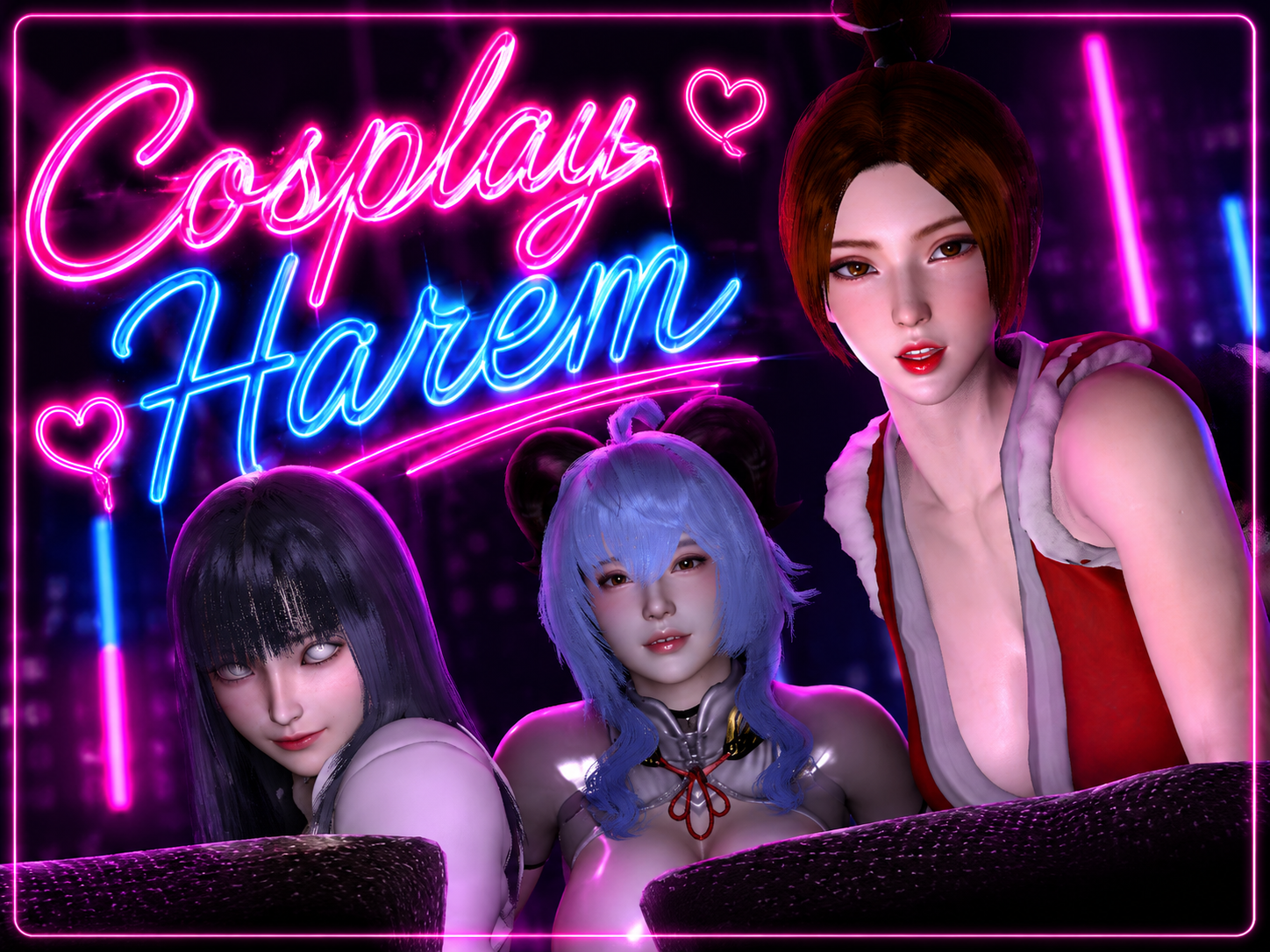 Cosplay Harem POV