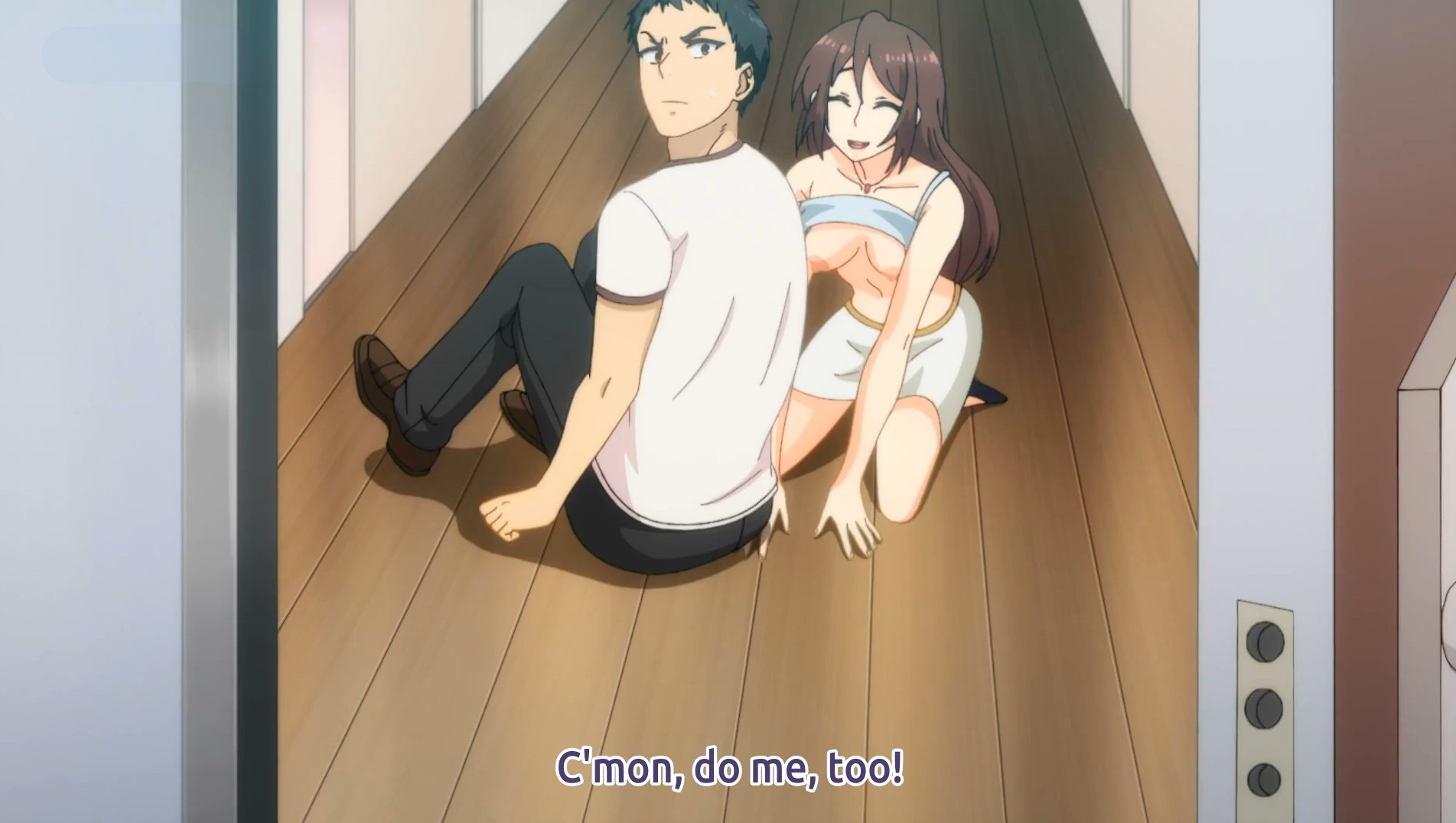 Anime MILF gets on all fours and begs for deep pounding