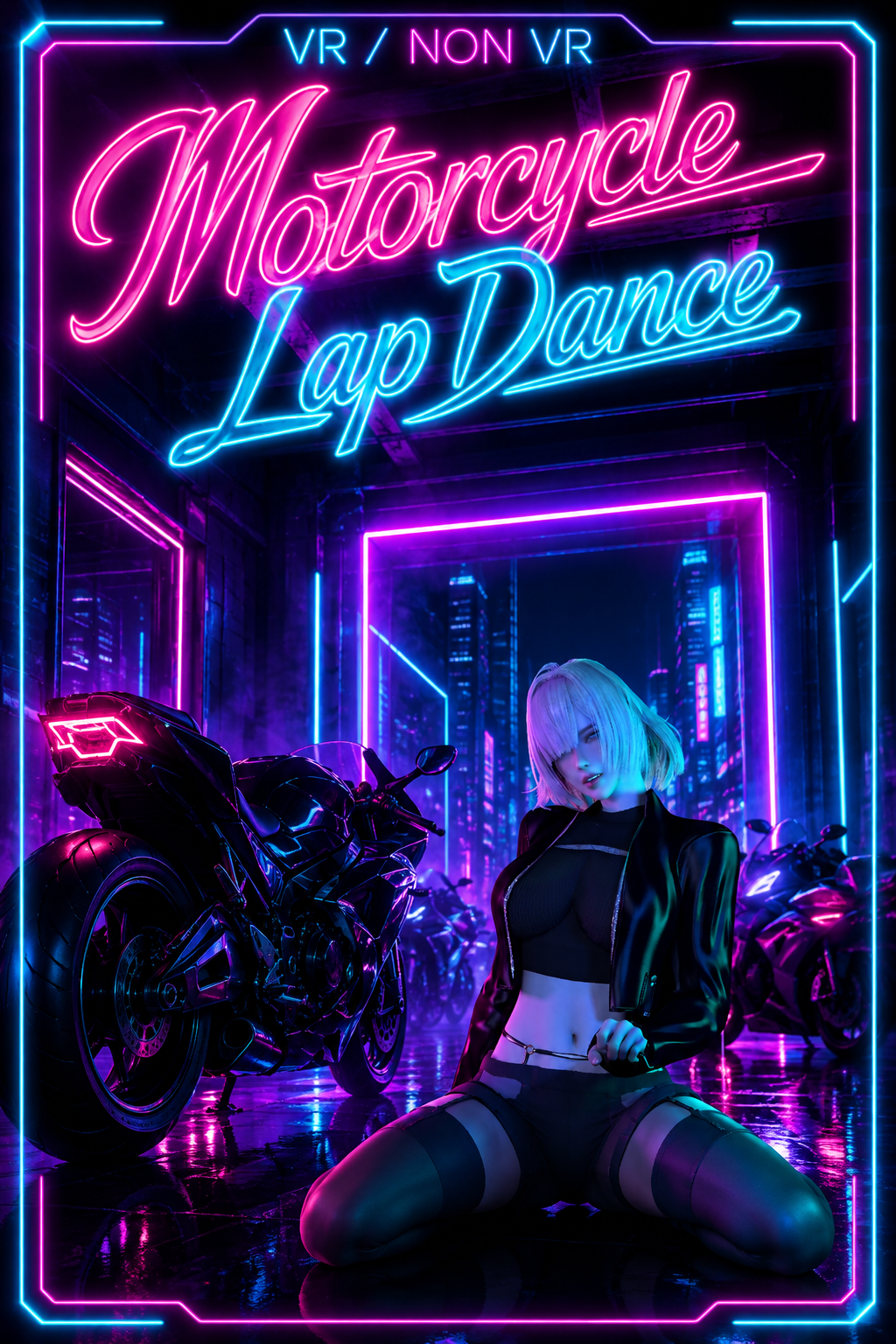 Motorcycle Lap Dance Sex POV