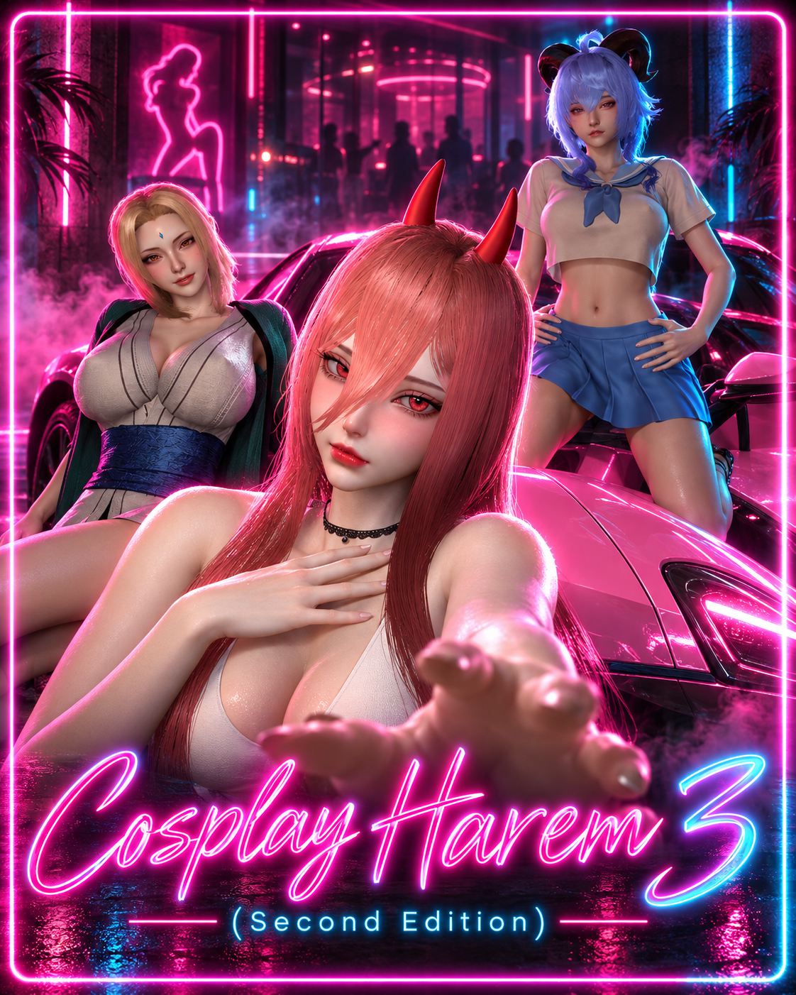 [VR360 TB 1K] Cosplay Harem 3 (Second Edition)