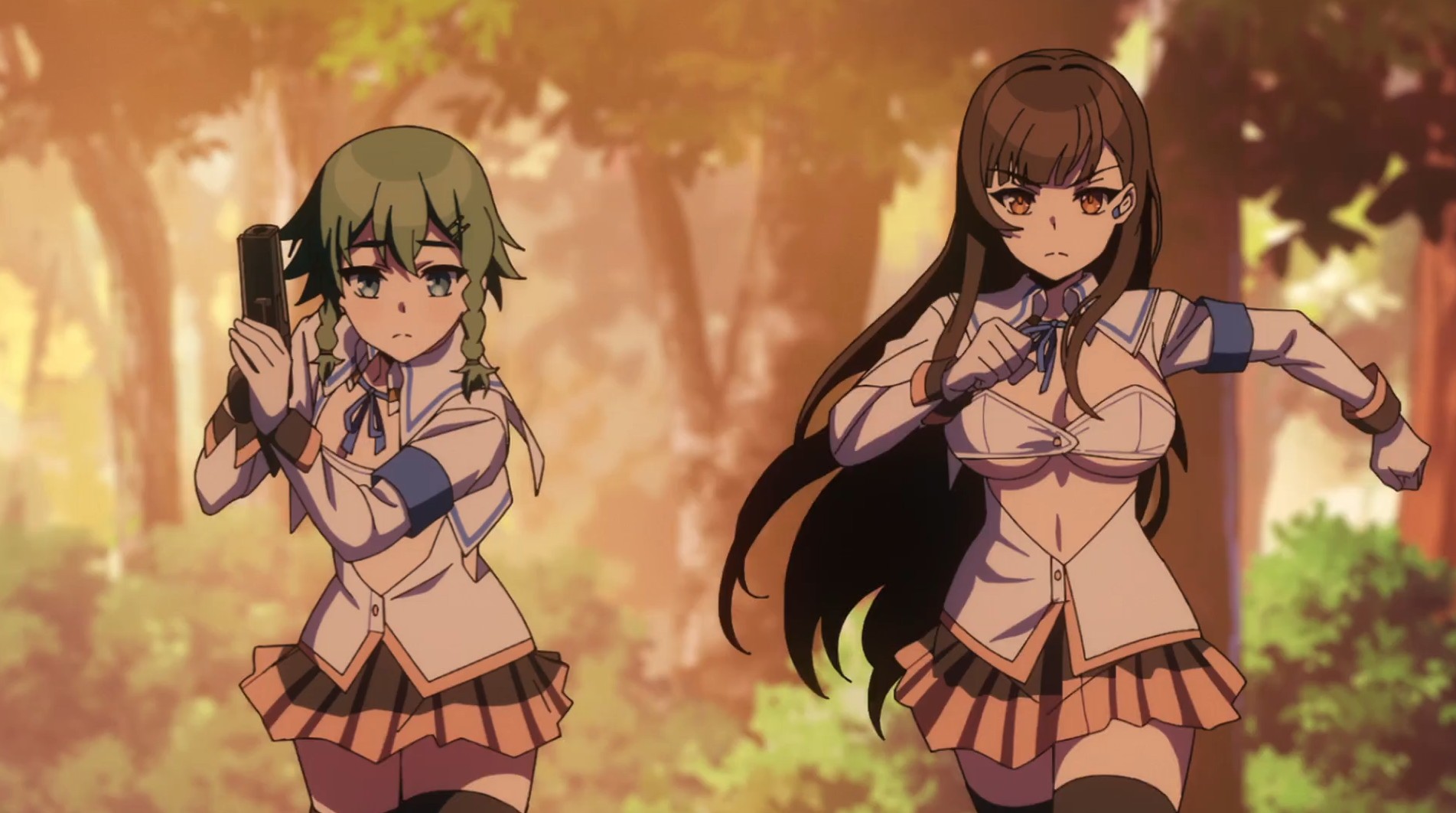 Big boobs girl dominates rival squad while virgin team plots horny coup (ENG Dubbed)