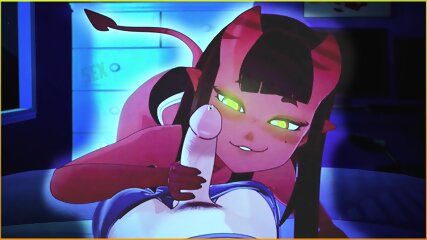 A Cute And Very Horny Girl With The Help Of Magic Entered The Guy's Room And Persuaded Him To Have Sex - 3d Animation Porn