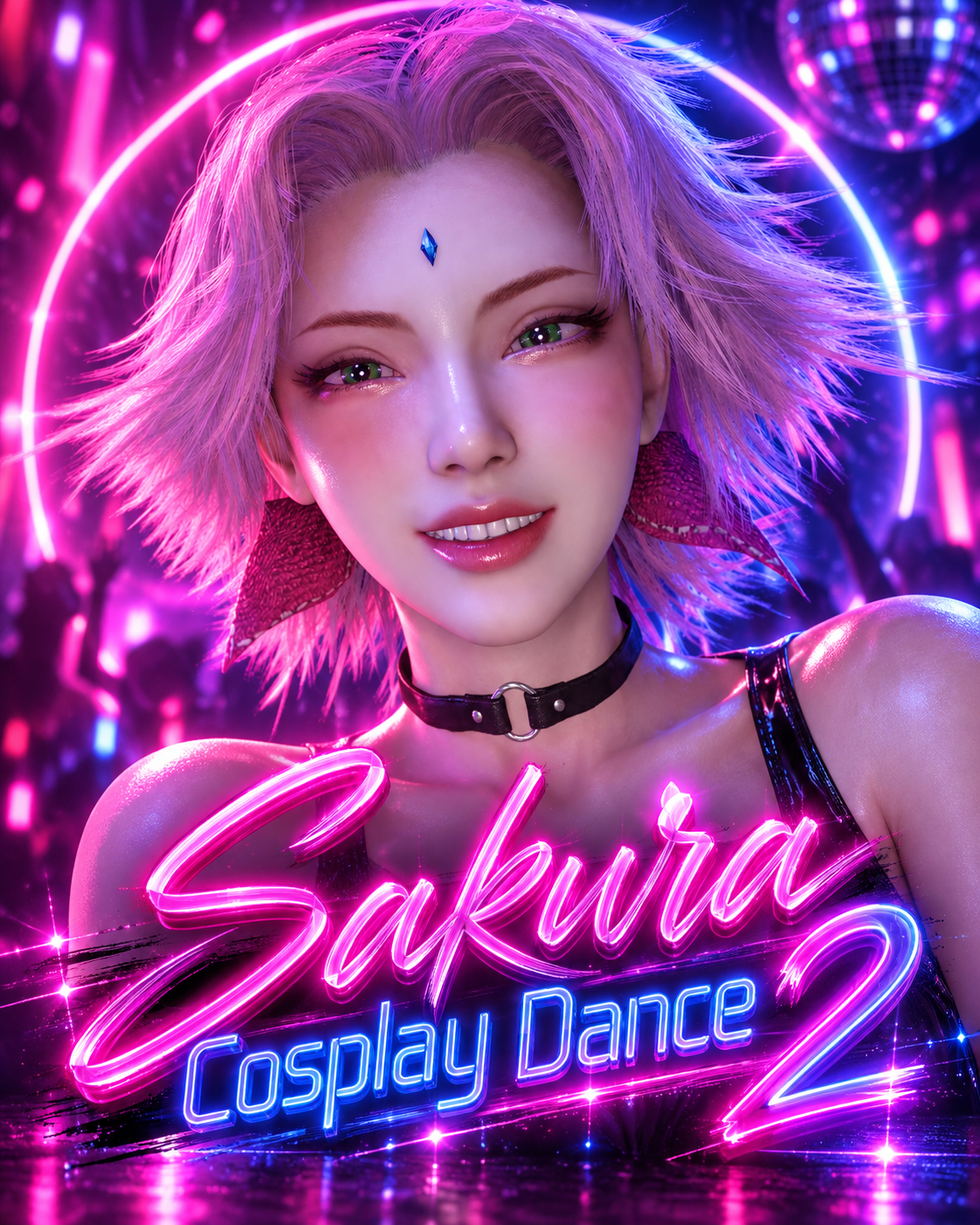 Sakura Cosplay Lap Dance 2